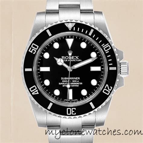 how to tell a real rolex submariner|Rolex Submariner clone watch.